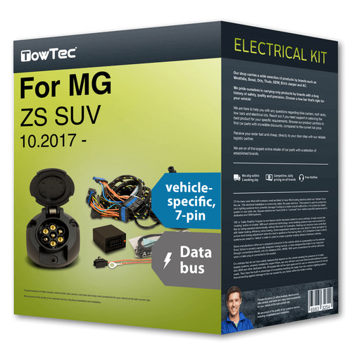 Towbar wiring kit - , 7-pin