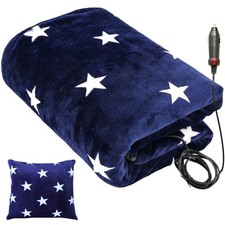 Car Heated Blanket - 12-Volt
